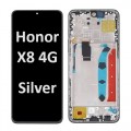 Honor X8 4G (2022) with frame LCD touch screen (Original Service Pack) [Silver] H-306